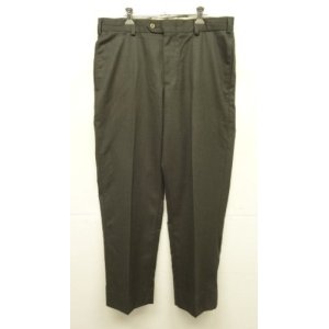 画像: BILLS KHAKI "M2" ノープリーツ ウールパンツ カーキ USA製 (USED)