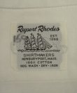 画像2: 60'S RUPERT RHODES 6ボタン マチ付き オックスフォード BDシャツ ホワイト USA製 (VINTAGE)