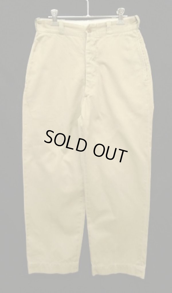 画像1: 50'S アメリカ軍 US ARMY "MIL-T-2064D" ボタンフライ チノパンツ (VINTAGE)