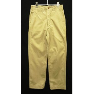画像: 50'S アメリカ軍 US ARMY "MIL-T-2064A" 45KHAKI ボタンフライ チノパンツ (VINTAGE)