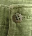 画像2: 60'S アメリカ軍 US ARMY "OG107" 初期モデル コットンサテン 平ボタン ベイカーパンツ L (VINTAGE)