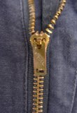 画像3: 70'S アメリカ軍 US NAVY ステンシル入り コットンサテン ユーティリティパンツ GENERALジップ 36R (VINTAGE)