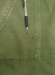 画像7: 60'S アメリカ軍 US ARMY "OG107" 初期モデル コットンサテン 平ボタン ベイカーパンツ L (VINTAGE)