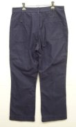画像4: 70'S アメリカ軍 US NAVY ステンシル入り コットンサテン ユーティリティパンツ GENERALジップ 36R (VINTAGE)