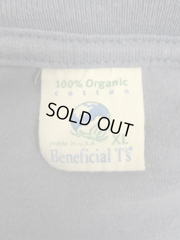 画像4: 90'S PATAGONIA "BENEFICIAL T'S" バックプリント 長袖 Tシャツ ブルー USA製 (VINTAGE)