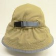 画像4: 00'S PATAGONIA ネックガード付き ナイロン ロングビルキャップ ベージュ (VINTAGE)