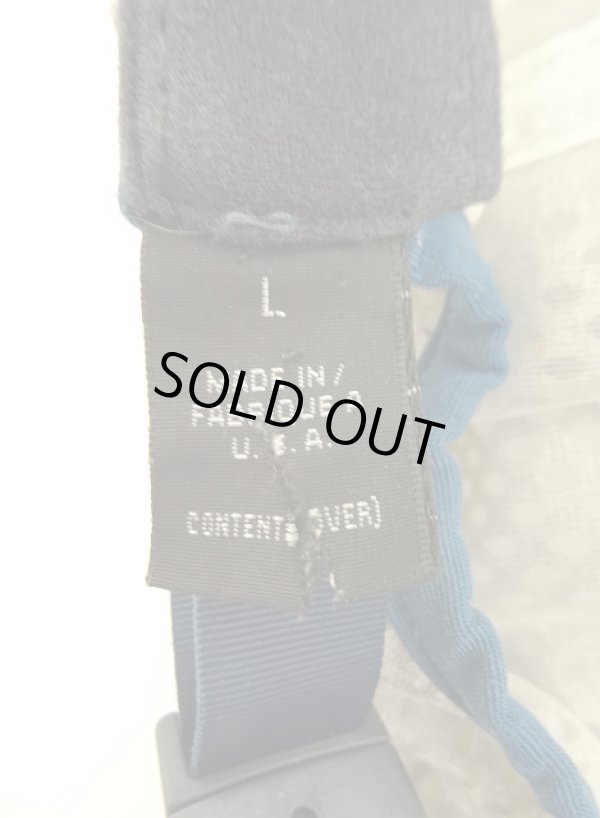 画像9: 90'S PATAGONIA ネックガード付き ナイロン メッシュキャップ ライトブルー USA製 (VINTAGE)