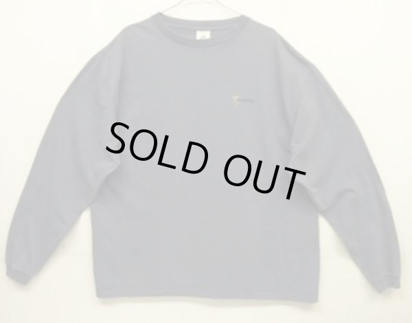 画像3: 90'S PATAGONIA "BENEFICIAL T'S" バックプリント 長袖 Tシャツ ブルー USA製 (VINTAGE)