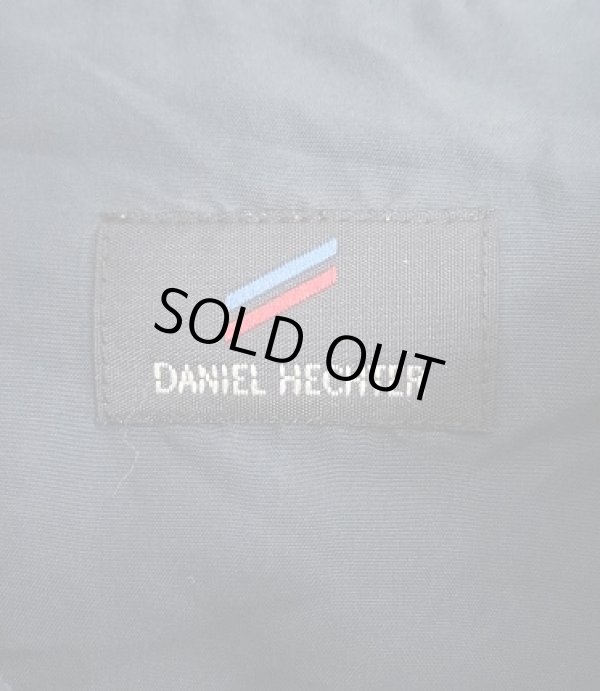 画像2: DANIEL HECHTER フラップ付きポケット 長袖 シルクシャツ ネイビー (VINTAGE)