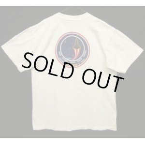 画像: 90'S SPACE SHUTTLE "STS-35" シングルステッチ 両面プリント ポケット付き 半袖 Tシャツ ホワイト USA製 (VINTAGE)
