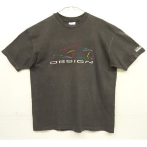 画像: 80'S PRINCE DESIGN シングルステッチ 半袖 Tシャツ フェードブラック USA製 (VINTAGE)