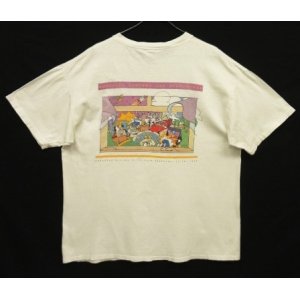 画像: 90'S MICROTEC RESERCH シングルステッチ 両面プリント 半袖 Tシャツ ホワイト ジャマイカ製 (VINTAGE)