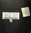 画像2: BUGGLE BOY レーヨン/ナイロン 同色刺繍入り 長袖 シャツ ブラック (VINTAGE)