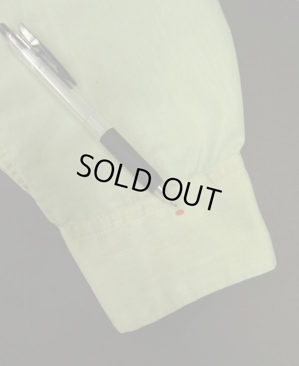 画像4: 60'S TOWNCRAFT 長袖 オープンカラーシャツ ライトグリーン (VINTAGE)