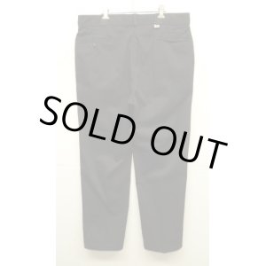 画像: 80'S DICKIES 874 チビタグ ワークパンツ ブラック USA製 (VINTAGE)