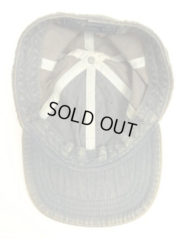 画像7: 90'S RALPH LAUREN "POLO SPORT" デニム ベースボールキャップ インディゴ (VINTAGE)