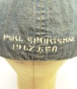 画像6: 90'S RALPH LAUREN "POLO SPORT" デニム ベースボールキャップ インディゴ (VINTAGE)