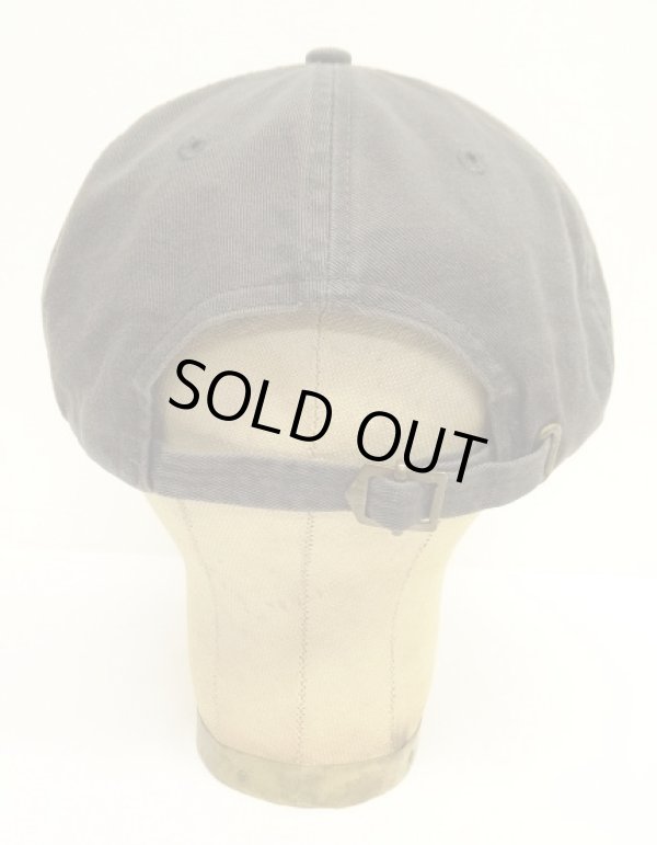 画像4: 90'S RALPH LAUREN "POLO SPORT" WING FOOT ベースボールキャップ ブラック (VINTAGE)