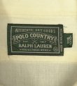 画像2: 90'S RALPH LAUREN "POLO COUNTRY" 猫目ボタン 長袖 ワークシャツ 生成り (VINTAGE)
