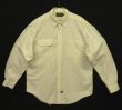画像1: 90'S RALPH LAUREN "POLO COUNTRY" 猫目ボタン 長袖 ワークシャツ 生成り (VINTAGE)