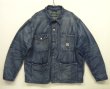 画像1: RALPH LAUREN "POLO COUNTRY" 月桂樹ボタン デニム カバーオール インディゴ (USED)