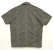 画像3: GUAYABERA SHIRT オープンカラー 半袖 キューバシャツ 後染めブラック (VINTAGE)
