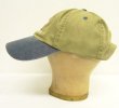 画像3: 20th MAINE 6パネル ツートンカラー ベースボールキャップ タン/ブルー (USED)