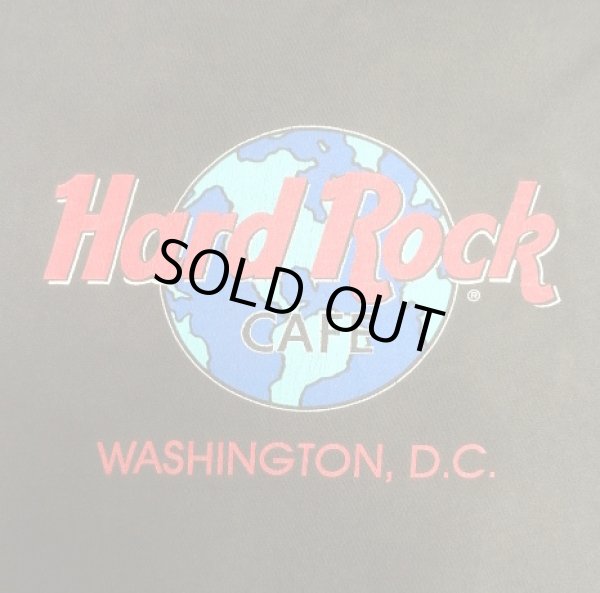 画像3: 90'S HARD ROCK CAFE "WASHINGTON D.C." シングルステッチ 半袖 Tシャツ ブラック USA製 (VINTAGE)