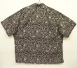 画像3: 90'S RALPH LAUREN "CLAYTON" コットン 半袖 オープンカラーシャツ ブラックベース/ドラゴン柄 (VINTAGE)