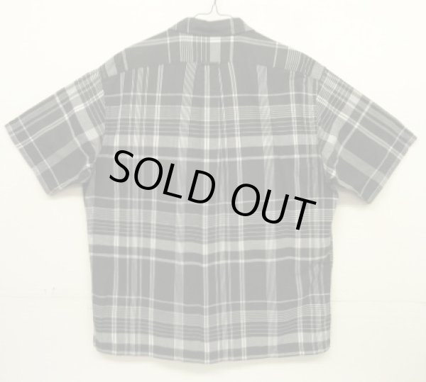 画像3: 90'S RALPH LAUREN "CALDWELL" コットン 半袖 オープンカラーシャツ チェック柄 (VINTAGE)