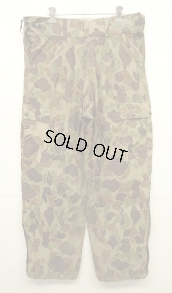 画像6: 70'S LYONS LINE ハンティング カーゴパンツ ダックハンターカモ SCOVILLジップ (VINTAGE)