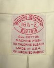 画像2: 90'S BROOKS BROTHERS ポプリン レギュラーカラーシャツ ホワイト USA製 (VINTAGE)