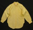 画像1: 60'S BROOKS BROTHERS "MAKERS" 6ボタン オックスフォード BDシャツ イエロー USA製 (VINTAGE)