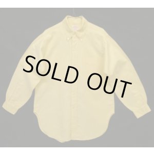 画像: 60'S BROOKS BROTHERS "MAKERS" 6ボタン オックスフォード BDシャツ イエロー USA製 (VINTAGE)