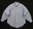 画像1: 60'S BROOKS BROTHERS "MAKERS" 6ボタン オックスフォード BDシャツ ブルー USA製 (VINTAGE)