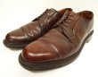 画像1: ALDEN 930 グレインレザー プレーントゥシューズ ブラウン USA製 (USED)