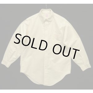 画像: 80'S BROOKS BROTHERS オックスフォード BDシャツ 生成り USA製 (VINTAGE)
