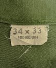 画像4: 60'S アメリカ軍 US ARMY "OG107" 初期モデル コットンサテン 平ボタン ベイカーパンツ W34L33 (VINTAGE)