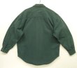 画像4: 90'S GAP 旧タグ ツイル 長袖 ウエスタンシャツ ダークグリーン (VINTAGE)