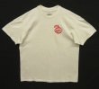 画像1: 90'S YELL LIKE HELL シングルステッチ 両面プリント 半袖 Tシャツ ホワイト USA製 (VINTAGE)