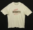画像1: 80'S HERSHEY'S シングルステッチ 半袖 Tシャツ ホワイト USA製 (VINTAGE)
