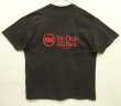 画像4: 90'S SAN DIEGO TRUST & SAVINGS BANK シングルステッチ 両面プリント 半袖 Tシャツ フェードブラック USA製 (VINTAGE)