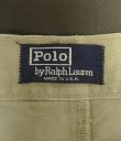 画像2: 90'S RALPH LAUREN "ボックスロゴ" ツープリーツ チノパンツ ベージュ USA製 (VINTAGE)