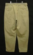 画像3: 90'S RALPH LAUREN "ボックスロゴ" ツープリーツ チノパンツ ベージュ USA製 (VINTAGE)
