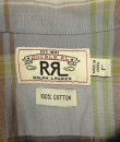画像2: 00'S RRL 白タグ マドラスチェック 長袖 オープンカラーシャツ (VINTAGE)