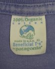 画像3: 90'S PATAGONIA "BENEFICIAL T'S" バックプリント 半袖 Tシャツ フェードブルー USA製 (VINTAGE)