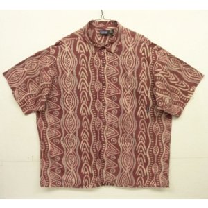画像: 90'S PATAGONIA コットン 半袖シャツ 総柄 (VINTAGE)
