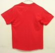 画像4: 80'S LL Bean "筆記体ロゴ" シングルステッチ 半袖 Tシャツ レッド USA製 (VINTAGE)