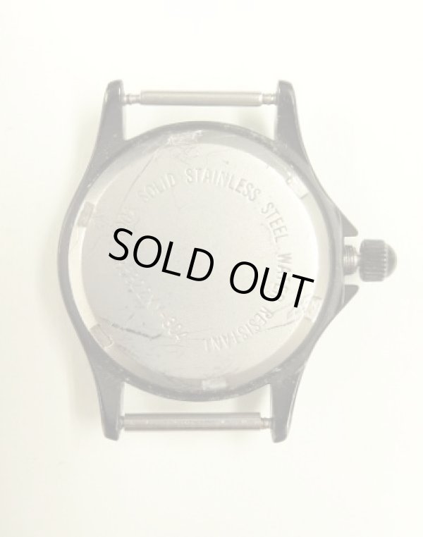 画像2: LL Bean カレンダー付き フィールドウォッチ 時計 オールブラック フランス製 (VINTAGE)