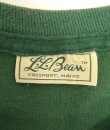 画像2: 70'S LL Bean "筆記体タグ" シングルステッチ 半袖 Tシャツ ダークグリーン (VINTAGE)